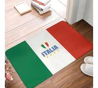 OOAXBEED Flag of Italy Door Floor Kitchen Bathroom Mat Anti-Slip Outdoor Doormat Toilet Entrance Carpet Rug-24x36 Inch