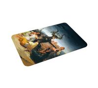 OOAXBEED Francisco Goya El Sabbath de Las Brujas Felpudo Antideslizante Alfombra para la Entrada de la Cocina Hogar Dormitorio Alfombrillas