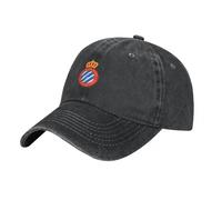 OOAXBEED Gorra de béisbol Sombrero Vaquero RCD Espanyol Gorro Mullido Novedades Gorro Hombre Mujer