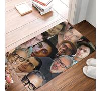 OOAXBEED Jeff Goldblum - Felpudo Antideslizante, Lavable, para Cocina, Entrada, hogar, Dormitorio