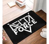OOAXBEED Nuevo Felpudo Delta Force para el Suelo del hogar, súper Suave y Absorbente, para Puerta de baño, Felpudo de Entrada.