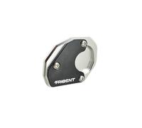 OOELAZ Accesorios para Motocicleta Soporte De Aluminio Extensión De Soporte Lateral Almohadilla De Placa Ampliada para Trident 660 TRIDENT660 2021 2022 2023