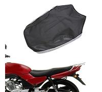 OOELAZ Funda De Asiento De Motocicleta para Y&amaha Ybr125 Ybr 125 2005 2006 2007 2008 2009 Cosida A Mano Vinilo Negro