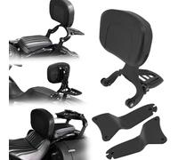 OOELAZ Respaldo De Pasajero Multiusos Ajustable para Motocicleta para H&Arley Touring 2009 2010 2011 2012 2013