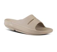 OOFOS OOahh - Sandalias de recuperación para hombre y mujer, Nomad Beige, 12 Women/10 Men