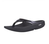 OOFOS OOahh Unisex - Sandalias de recuperación Deportiva Activa para después del Ejercicio - Negro - EU40