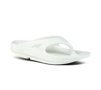 OOFOS OOriginal Recovery - Chancla para mujer y hombre, Gris cósmico, 12 Women/10 Men