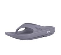OOFOS OOriginal Recovery - Chancla para mujer y hombre, Pizarra, 8 Women/6 Men