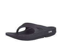 OOFOS Ooriginal Thong, Sandalias Atléticas Hombre, Negro (Black), 46 EU