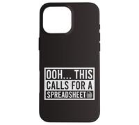 Ooh.. Esto Requiere una Hoja de cálculo Carcasa para iPhone 16 Pro MAX