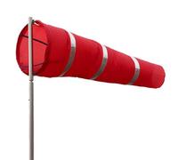 OOLA.DETAL Airport Windsock - Bolsa para calcetines de medición de dirección del viento resistente con cinturón reflectante para bandera de aviación al aire libre