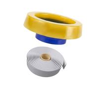 OOLA.DETAL Anillos de sellado de inodoro para inodoro, junta de salida de suelo, anillos de brida de tubo de drenaje, anillos de goma a cuadros