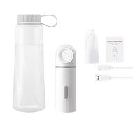 OOLA.DETAL Bidé eléctrico portátil recargable, impermeable, de mano, 350 ml, para uso en viajes