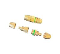 OOLA.DETAL Manguera de pulverización de cobre reutilizable para empalmar mangueras de aire, accesorios de riego de conexión rápida