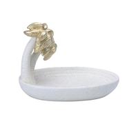 OOLA.DETAL Ramadans Eid Home Decorations - Caja de almacenamiento para joyas, diseño de torre de mezquita dorada y blanca, decoración islámica, Eid Mubaraks