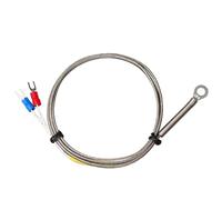 OOLA.DETAL Termopar tipo K con sensor de temperatura de 5 mm de diámetro interior, termopar de alta precisión para