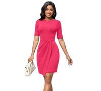 OOMPH! Vestido para mujer, Rosa Barbie, 36