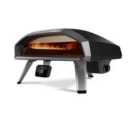 Ooni Koda 2 Pro Horno de Pizza a Gas Pro, Negro/Plata, hasta 46 cm, 500 grados C, Calentamiento Rápido 30 min, Piedra para Pizza, 9.8 kWh