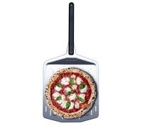 Ooni pala perforada para pizza - Pala para pizza de 35 cm - Paleta para pizza de aluminio supersuave y mango largo - Pala ligera para girar la pizza - Accesorios