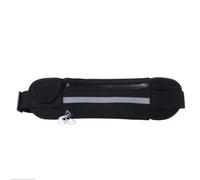 OonMan Cinturón para correr al aire libre, ciclismo, correr, fitness, botella de agua, impermeable, bolsa de cintura deportiva, Black, A