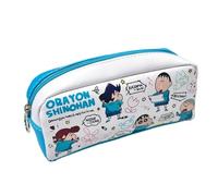 OonMan Estuche para lápices con diseño de panda de gran capacidad, bolsa de almacenamiento de papelería, 02, Blue, A