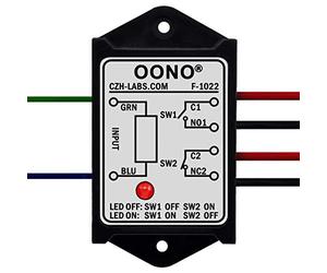 OONO DPST 1NO 1NC 8Amp Módulo de relé de potencia, CA 220V 230V 240V voltaje de control