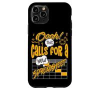 Oooh! This Calls For A New Spreadsheet Hilarious Accountant Carcasa para iPhone 11 Pro