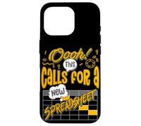 Oooh! This Calls For A New Spreadsheet Hilarious Accountant Carcasa para iPhone 16 Pro