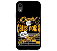 Oooh! This Calls For A New Spreadsheet Hilarious Accountant Carcasa para iPhone XR
