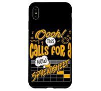 Oooh! This Calls For A New Spreadsheet Hilarious Accountant Carcasa para iPhone XS MAX