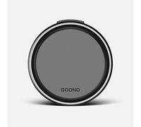 OOONO Co-Driver NO2 Plus Aluminio - Copiloto optimizado para el coche Advierte de controles de velocidad y zonas peligrosas - Recargable - Pantalla LED - Compatible con CarPlay y Android Auto