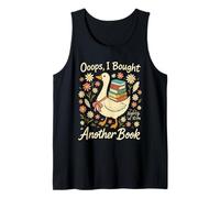 Ooops I Bought Another Book Funny Goose Reader Camiseta sin Mangas