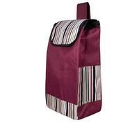 OOPDNEGAK 34L Bolsa De Tela Portátil para Carrito De Compras - Bolsa De Almacenamiento De Compras De Tela Oxford Plegable E Impermeable, Bolsas De La Compra Reutilizables(F)