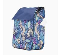 OOPDNEGAK 40L Bolsas para Carrito Compra, Bolso Reemplazo De La Carrito De Compras Plegable, Bolsa Almacenamiento Reutilizable Impermeable Tela Oxford con Bolsillos Laterales(C)