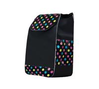 OOPDNEGAK 40L Bolsas para Carrito Compra, Bolso Reemplazo De La Carrito De Compras Plegable, Bolsa Almacenamiento Reutilizable Impermeable Tela Oxford con Bolsillos Laterales(D)