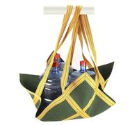 OOPDNEGAK Bolsa De Elevación De Carga - Red De Lona Resistente para Carga, Red De Carga De Palés, Bolsa De Malla Elevadora con Asa, para Construcción, Logística Y Transporte(120X120CM)