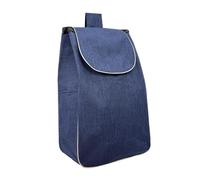 OOPDNEGAK Bolsa De Repuesto para Carrito De Compras De Gran Capacidad - 41L Bolsa para Carrito De Compras, Bolsa De Almacenamiento Plegable E Impermeable De Tela Oxford(A)