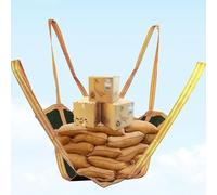 OOPDNEGAK Red De Elevación para Palés, Correas De Seguridad Resistentes Y Resistentes Al Desgarro, Bolsa De Elevación, Correas Reutilizables con Asas Reforzadas(150X150CM)