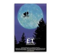 OOPS Cuadro Lienzo ET el Extraterrestre sobre Bastidor de Madera (60x40)