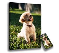 OOPS Cuadro Personalizado con tu Foto | 100% Personalizable | Bastidor de Madera | Regalo para Bodas, Cumpleaños, San Valentín y Recuerdos (Lienzo, 100x70)