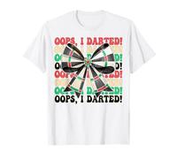 Oops, I Darted! Dardos Diana Dardos Chica Mamá Coqueta Arco Camiseta