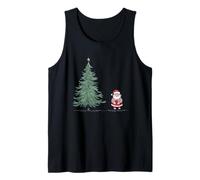 Oops I Forgot Santa Claus Árbol de Navidad Camiseta sin Mangas