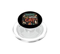 Oops! I Got Another Cat - Divertido Amante de los Gatitos Retro para Hombres Cat Dad PopSockets PopGrip para MagSafe