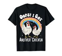 Oops I Got Another Chicken Funny Poultry Saying Camiseta
