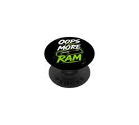 Oops, I Got More Ram - PC Funny Gamer Computer Graphic PopSockets PopGrip Adhesivo