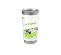 OOPS, I Got More Ram - PC Funny Gamer Computer Graphic Vaso térmico de acero inoxidable de doble pared