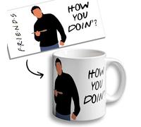 OOPS Taza Friends - Joey Como va eso - Tazas Originales para Regalar - Regalos Frikis - Mug Cerámica. 330ml. (Como va eso)