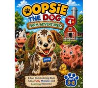 Oopsie the Dog: Farm Adventures!: A Fun and Silly Coloring Book for Kids