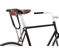 oopsmark Funda U-Lock para candados de Bicicleta Kryptonite - Cuero marrón
