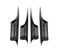 OOPUHKSY Embellecedor Cubierta Protectora Tirador Manija Interior Puerta Para Serie 7 F01 2009 2010 2011 2012 2013 2014 2015 730 740 750 760(4pcs Carbon Texture)